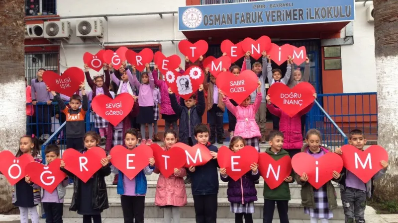 Bayraklı Osman Faruk Verimer İlkokulu - Bayraklı ilkokulları