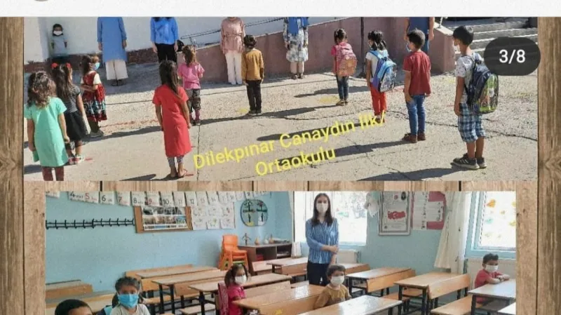Diyarbakır Dilekpınar Köyü Canaydın İlkokulu - Diyarbakır ilkokulları