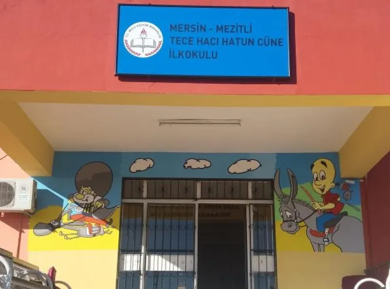 Mersin Tece Hacı Hatun Cüne İlkokulu - Mersin ilkokulları