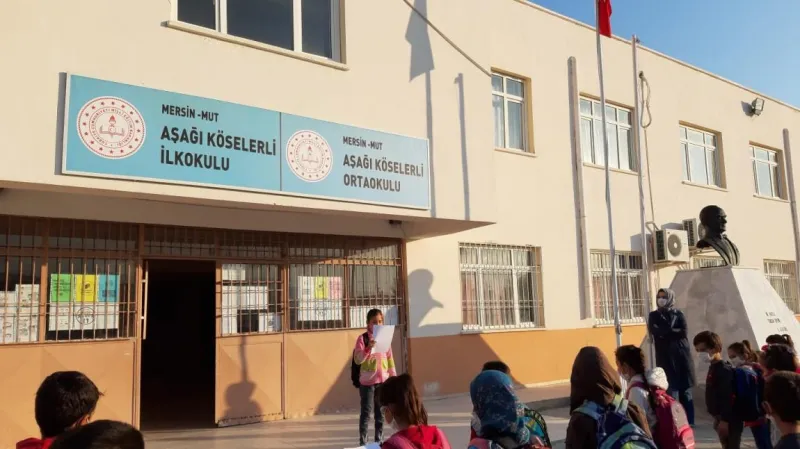 Mersin Aşağı Köselerli İlkokulu - Mersin ilkokulları
